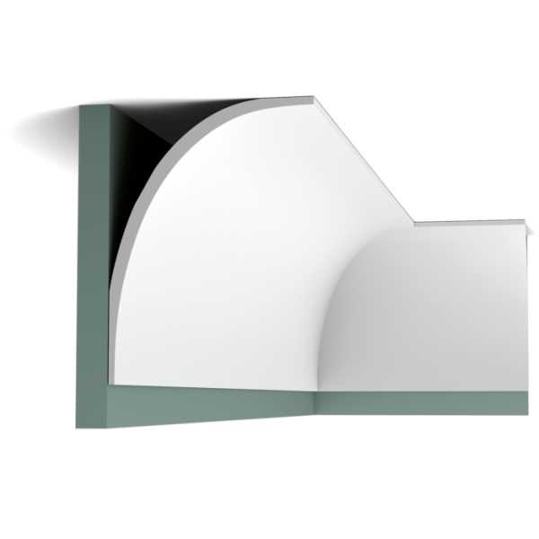 Карниз Orac Decor из Полиуретана C990 INFINITY д 2000 x в 159 x ш 216